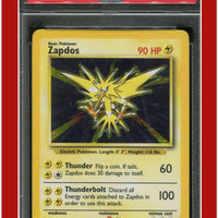 Base Set 16 Zapdos Holo PSA 5