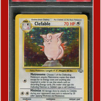 Jungle 1 Clefable Holo PSA 6