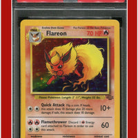 Jungle 3 Flareon Holo PSA 8