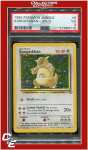 Jungle 5 Kangaskhan Holo PSA 3