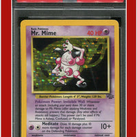 Jungle 6 Mr. Mime Holo PSA 7