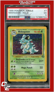 Jungle 7 Nidoqueen Holo PSA 5