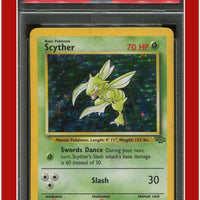 Jungle 10 Scyther Holo PSA 6