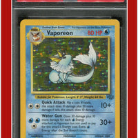 Jungle 12 Vaporeon Holo PSA 6