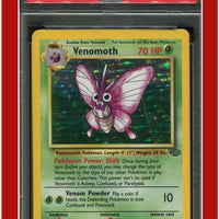 Jungle 13 Venomoth Holo PSA 7