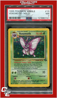 Jungle 13 Venomoth Holo PSA 7
