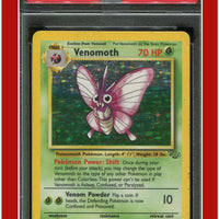 Jungle 13 Venomoth Holo PSA 5