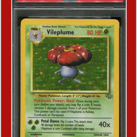 Jungle 15 Vileplume Holo PSA 8