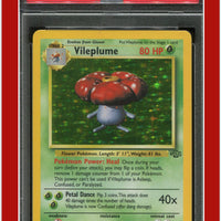 Jungle 15 Vileplume Holo PSA 7