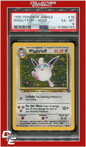 Jungle 16 Wigglytuff Holo PSA 6