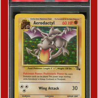 Fossil 1 Aerodactyl Holo PSA 8