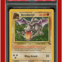 Fossil 1 Aerodactyl Holo PSA 5