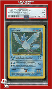 Fossil 2 Articuno Holo PSA 3