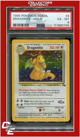 Fossil 4 Dragonite Holo PSA 6
