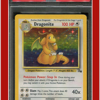 Fossil 4 Dragonite Holo PSA 3