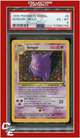 Fossil 5 Gengar Holo PSA 6
