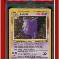 Fossil 5 Gengar Holo PSA 6