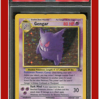 Fossil 5 Gengar Holo PSA 3