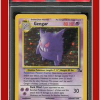 Fossil 5 Gengar Holo PSA 5