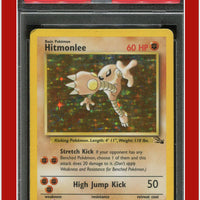 Fossil 7 Hitmonlee Holo PSA 5