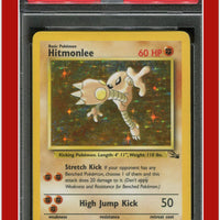 Fossil 7 Hitmonlee Holo PSA 2