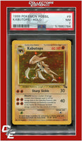 Fossil 9 Kabutops Holo PSA 7
