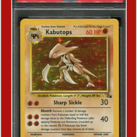 Fossil 9 Kabutops Holo PSA 7