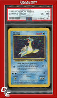 Fossil 10 Lapras Holo PSA 6
