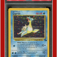 Fossil 10 Lapras Holo PSA 6