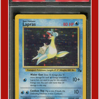 Fossil 10 Lapras Holo PSA 6