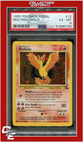 Fossil 12 Moltres Holo PSA 6
