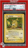 Fossil 14 Raichu Holo PSA 4
