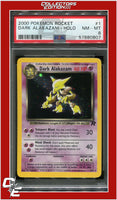 Team Rocket 1 Dark Alakazam Holo PSA 8
