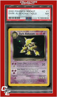 Team Rocket 1 Dark Alakazam Holo PSA 7
