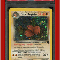 Team Rocket 6 Dark Dugtrio Holo PSA 6