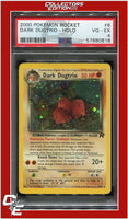 Team Rocket 6 Dark Dugtrio Holo PSA 4
