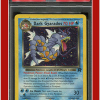 Team Rocket 8 Dark Gyarados Holo PSA 1