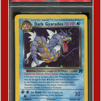 Team Rocket 8 Dark Gyarados Holo Prerelease PSA 6