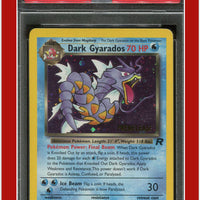 Team Rocket 8 Dark Gyarados Holo Prerelease PSA 5