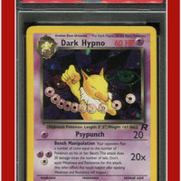 Team Rocket 9 Dark Hypno Holo PSA 8