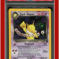 Team Rocket 9 Dark Hypno Holo PSA 7