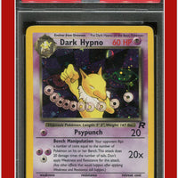 Team Rocket 9 Dark Hypno Holo PSA 6