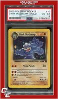 Team Rocket 10 Dark Machamp Holo PSA 4
