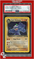 Team Rocket 10 Dark Machamp Holo PSA 5
