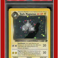 Team Rocket 11 Dark Magneton Holo PSA 8