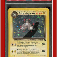 Team Rocket 11 Dark Magneton Holo PSA 3