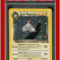 Team Rocket 11 Dark Magneton Holo PSA 6