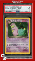 Team Rocket 12 Dark Slowbro Holo PSA 7
