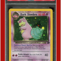 Team Rocket 12 Dark Slowbro Holo PSA 7