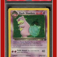 Team Rocket 12 Dark Slowbro Holo PSA 6